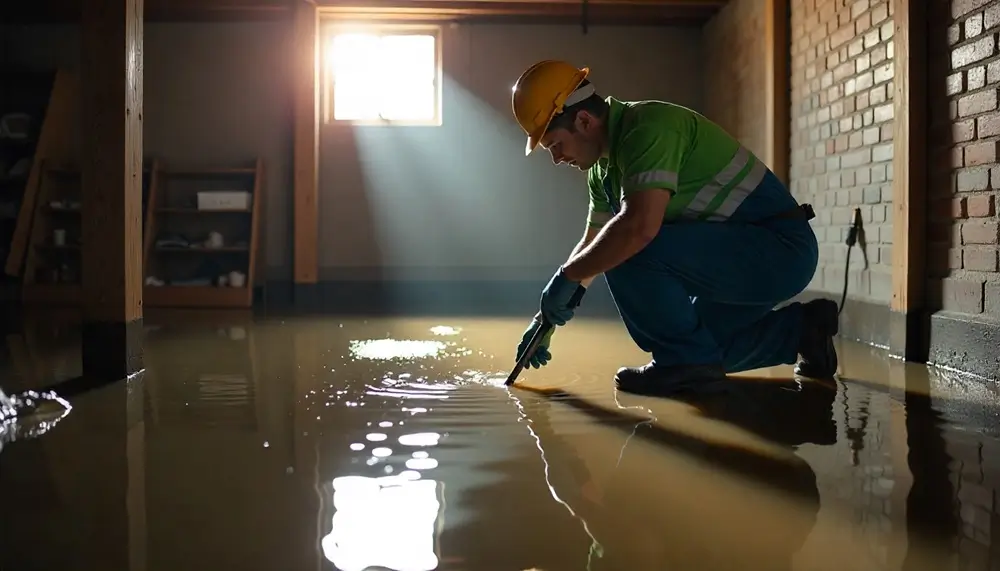 Professional water damage restoration services in Shepherd, TX
